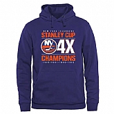 Men's New York Islanders Rinkside Victor Pullover Hoodie - Royal,baseball caps,new era cap wholesale,wholesale hats